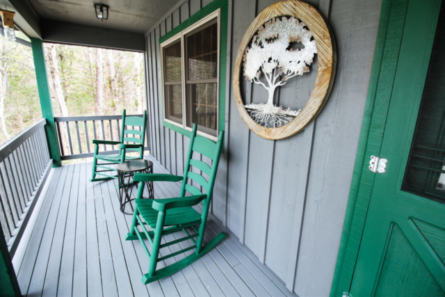 Cabin renovation | front porch remodel