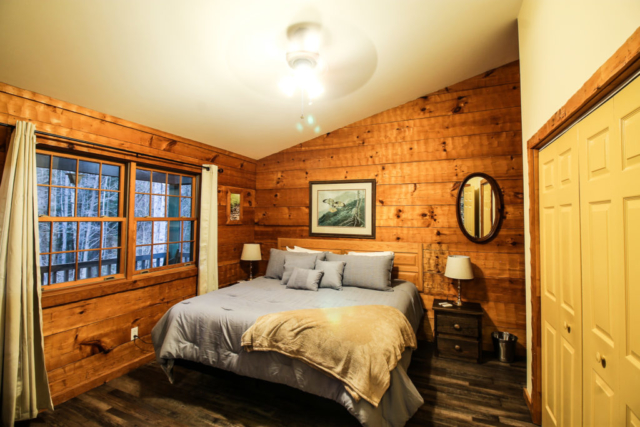 Cabin renovation | restored wood walls